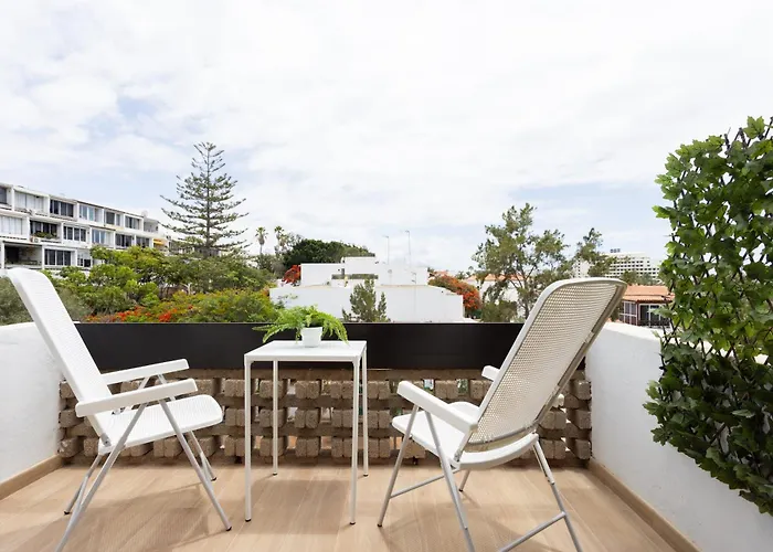 Apartmán Home2book Sunlit Apt, Pool & Terrace, Americas Arona (Tenerife)